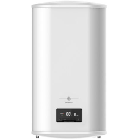 Flacher wandmontierter elektrischer Warmwasserbereiter mehrere Positionen CESL C De Dietrich 100 L