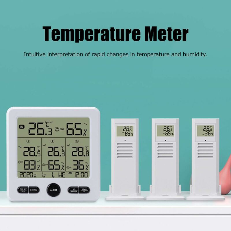 SwitchBot Thermomètre Hygromètre Intérieur - Thermo-hygromètre Numérique à  Domicile, Petit Thermomètre d'Ambiance avec APP Contrôle, Stockage de  Données, Thermomètre du Bureau Précise(Blanc) Lcd : : Jardin
