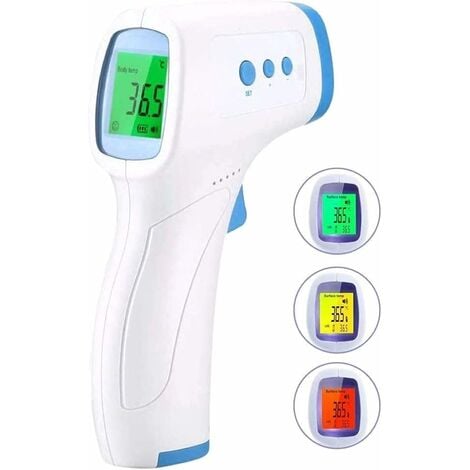 Thermomètre GENERIQUE Thermomètre frontal infrarouge sans contact pour bébé  / adulte blanc