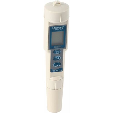 7-1 Testeur de phmètre électronique Bluetooth, testeur de qualité de l'eau  atc / ph / tds / ec / orp / sg (précision 0.01), étalonnage automatique, compteur de ph rétroéclairé pour l'eau potable