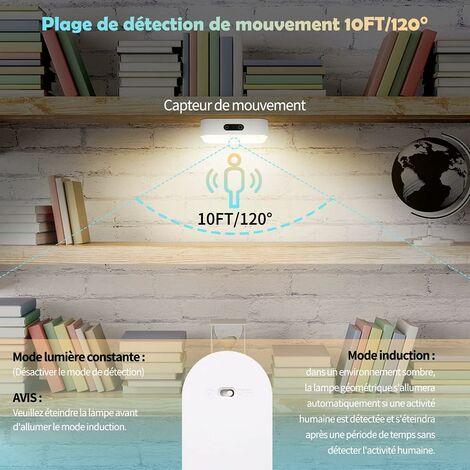 1pc Lumière De Nuit Sans Fil Avec Capteur De Mouvement - Temu France