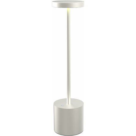 Lampe de table sans fil Led, batterie rechargeable USB 6000mah, luminosité  2