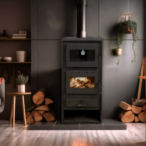 Stufa a legna con forno Sannover Lyssia 12 kW