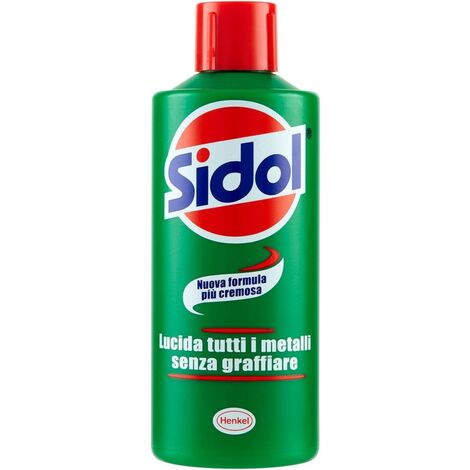Sidol Lucidante Metalli Ottone Rame Acciaio  Sidol Lucidante Metalli - 250ml