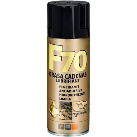 F70 grasso spray lubrificante professionale multiuso catene moto faren 400ml