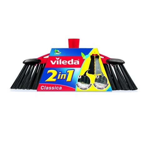 VILEDA SCOPA CLASSICA 2 IN 1 PER OGNI TIPO DI SPORCO