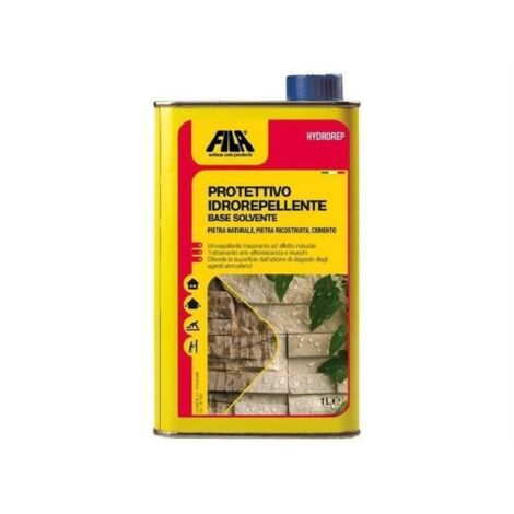 FILA Surface Care Solutions Hydrorep Idrorepellente per Pietra e Cemento, 1 l, 1000 unità