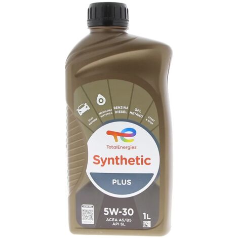 Total Synthetic Plus 5W30 Olio Motore 5W30 per Motori Benzina e Diesel 1Litro (1/2)