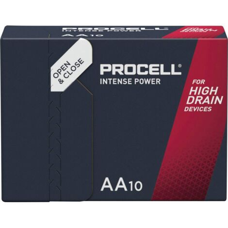 Procell Intense Batteria Stilo AA alcalina pacco da 10pz