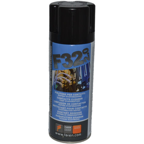 Pulisci contatti elettrici ed elettronici f32 20 spray faren pulisce 400 ml
