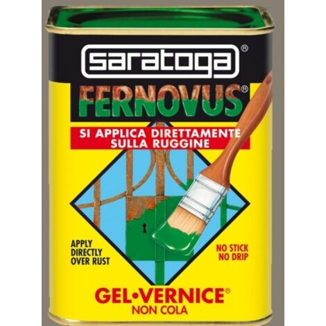 Saratoga SMALTO A GEL FERNOVUS 750ML GRIGIO GRAFITE ANTICO