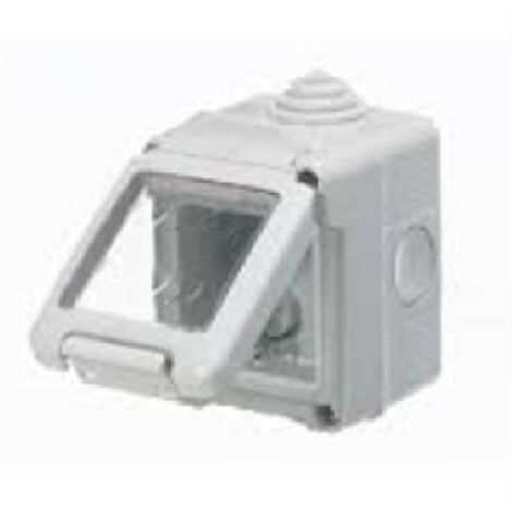 Gewiss contenitore vuoto stagno 2p per applicazi0ni fisse o mobili gw27042