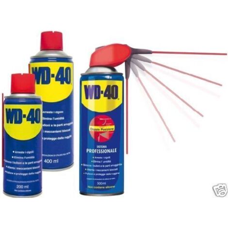 WD-40 sbloccante 250ml Lubrificante multifunzione togli resina (1/10)