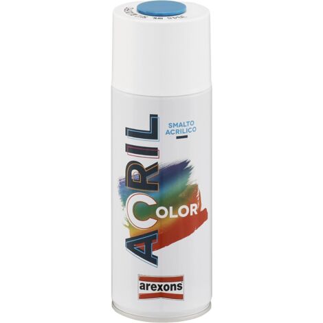 SMALTO SPRAY ACRILICO RAL 5012 - blu chiaro AREXONS 6 PZ (1/3)