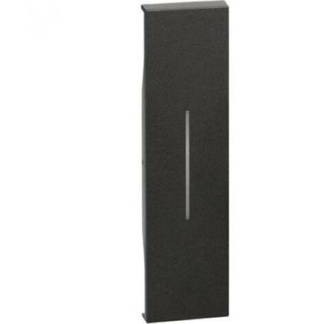 Bticino Living NOW cover comando 1 modulo nera KG01