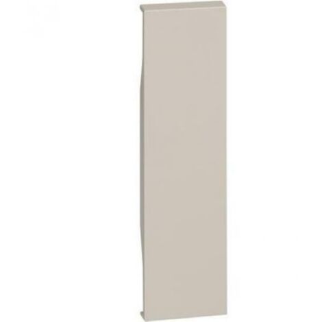Cover Bticino Living Now per falsi polo 1 modulo - sabbia KM00