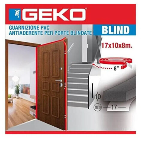 Guarnizione per Porte Blindate GEKO Parafreddo Espanso Adesiva 15x10 mm Lungo 8m