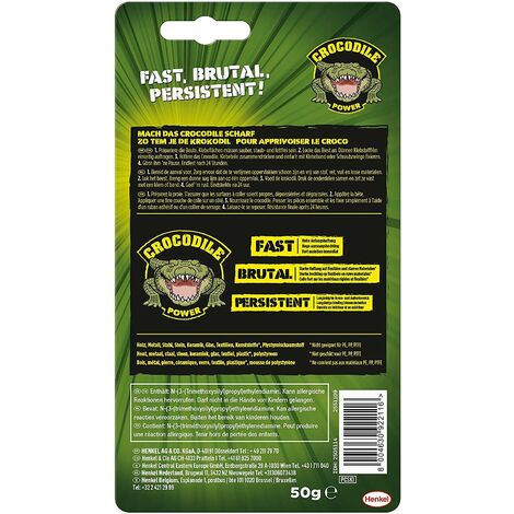 Pattex Crocodile Power Colla Multiuso Universale Trasparente 50g