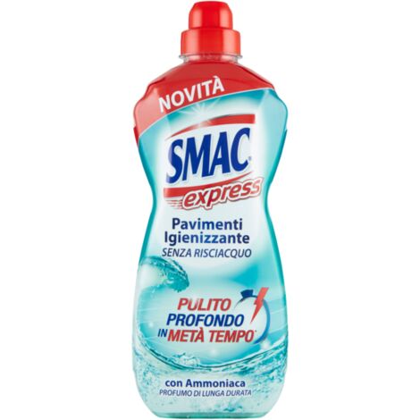 Smac Express Pavimenti Igenizzante Con Ammoniaca 1Lt