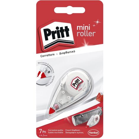Tipp-Ex Mini Pocket Mouse: Correttore A Nastro 5 Mm X 5 M, Confezione Da 2, Formato Tascabile