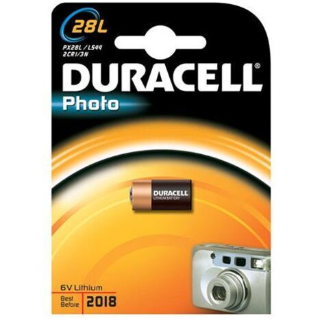 Duracell batteria litio 6v per fotocamere digitali px28l