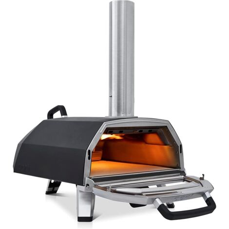 Ooni Karu 16 – Forno pizza multicombustibile Karu16 con coperchio vetro