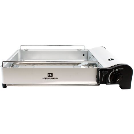 Piastra A Gas Portatile Kemper 2300W - Con 8 Cartucce E Valigia - Foto 7