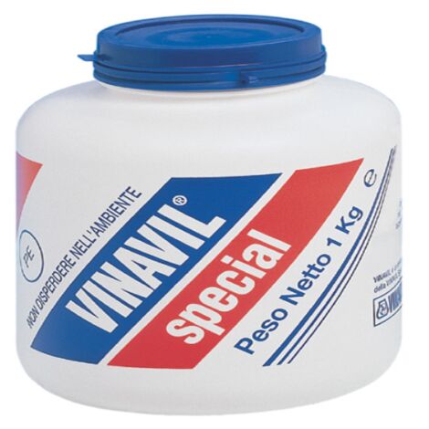 Colla Vinilica Universale Vinavil Special - colla per legno, carta, sughero senza solventi Acetovinilica Vinavil Special Tanica da 1kg