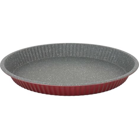 Aeternum Tortiere Teglia Furba Per Crostate e Torta Salata  Aeternum Tortiere Teglia Furba 28 cm - Rossa