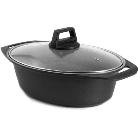 Aeternum Casseruola Ovale Con Coperchio 32cm (1/3)