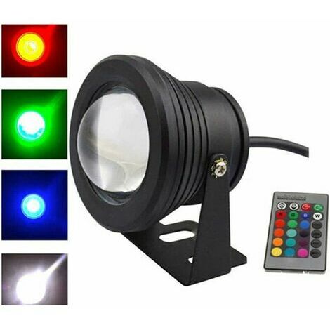 Lampe LED pour fontaine, piscine, éclairage sous l'eau, changement de couleur pour aquarium bassin
