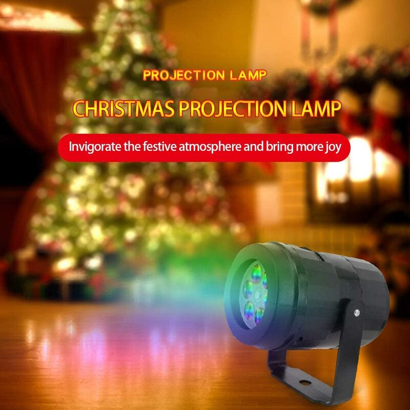 Dawns Projecteur De Noel Lumieres Led Pour Decoration De Noel Projecteur D Exterieur Etanche Colore Rotatif Superma