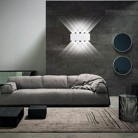 Moderne LED Plafonnier Étanche En Aluminium Applique Murale Rondelle Lumière Intérieur Extérieur Couloir Couloir Couloir 8w Blanc