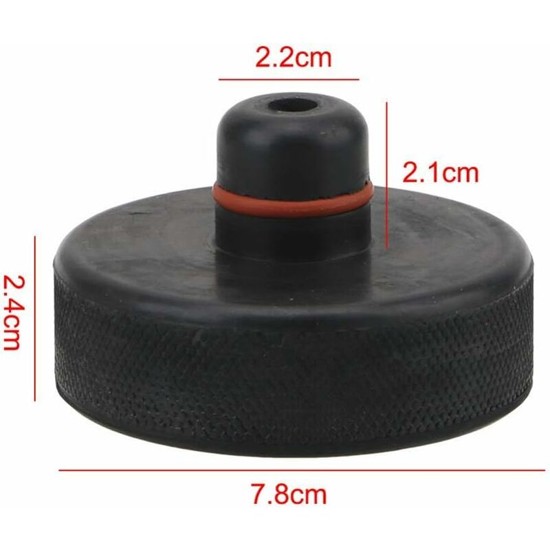 DokFin 4PCS Cric Tampon Jack Pad pour Tesla Model 3 Accessoires Crics De Levage 