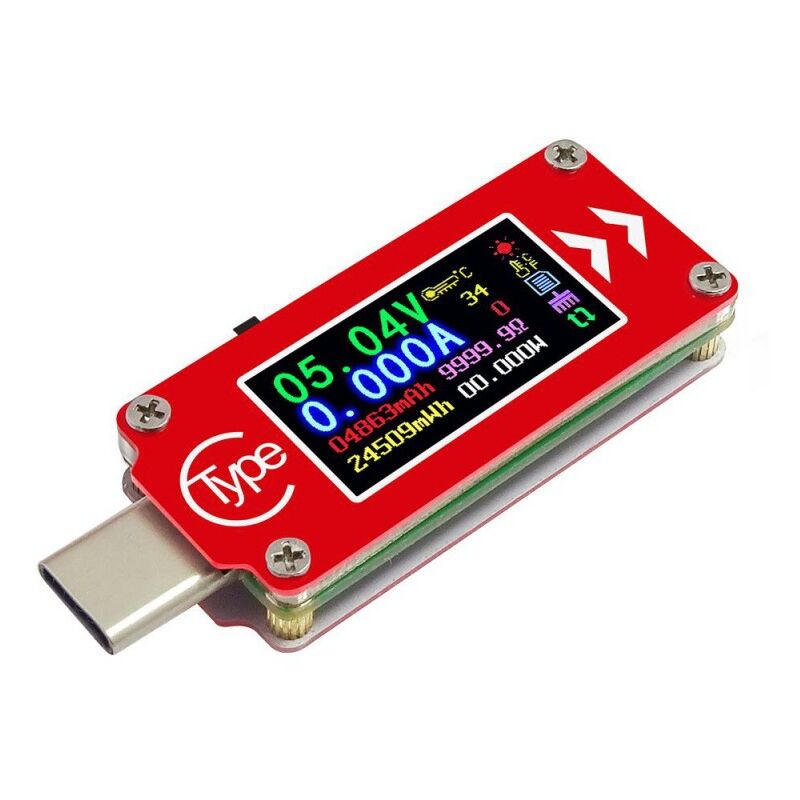 Voltmètre Smart Electronics Digital USB Mobile Power Testeur de tension de  courant de charge, Mètre Chargeur USB Docteur Voltmètre Ampèremètre - Temu  France