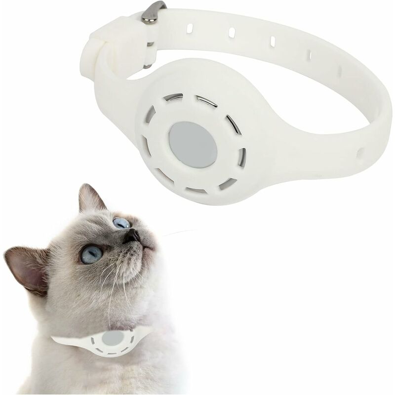 Acheter Collier de protection en cuir pour chien, Anti-perte, localisation,  pour animaux de compagnie, nouveau collier de suivi pour AirTag