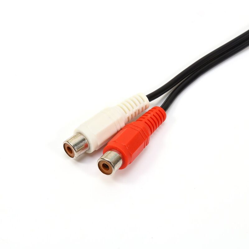 3.5mm Audio numérique Câble coaxial Hd Rca Lotus Câble de conversion de  tête pour haut-parleurs de récepteur stéréo Projecteur