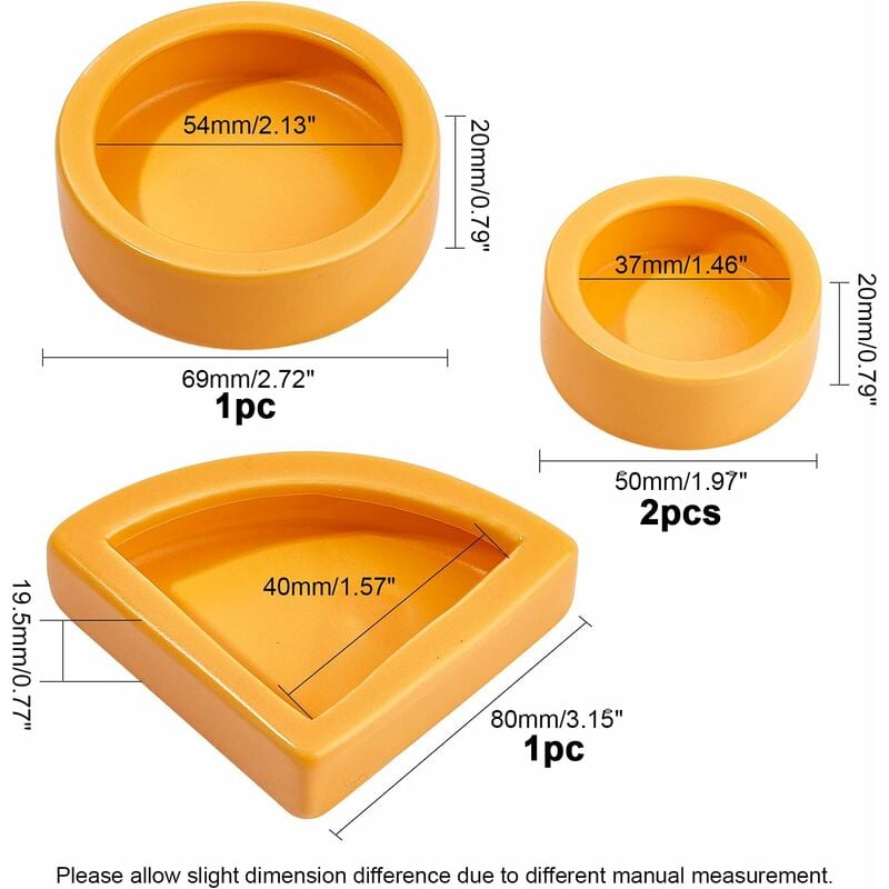 Bol d'eau de Nourriture pour Reptiles Abreuvoir Tortue Plat de Reptile pour  Petits Animaux domestiques Reptile, Tortue, Lézard, Araignée, Scorpion 2  Pièces(Vert) T-Audace