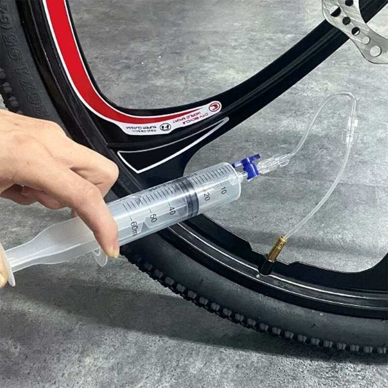 Kit d'outils de purge d'huile de purge d'huile de frein de vélo de vélo  hydraulique pour accessoire de cyclisme routier