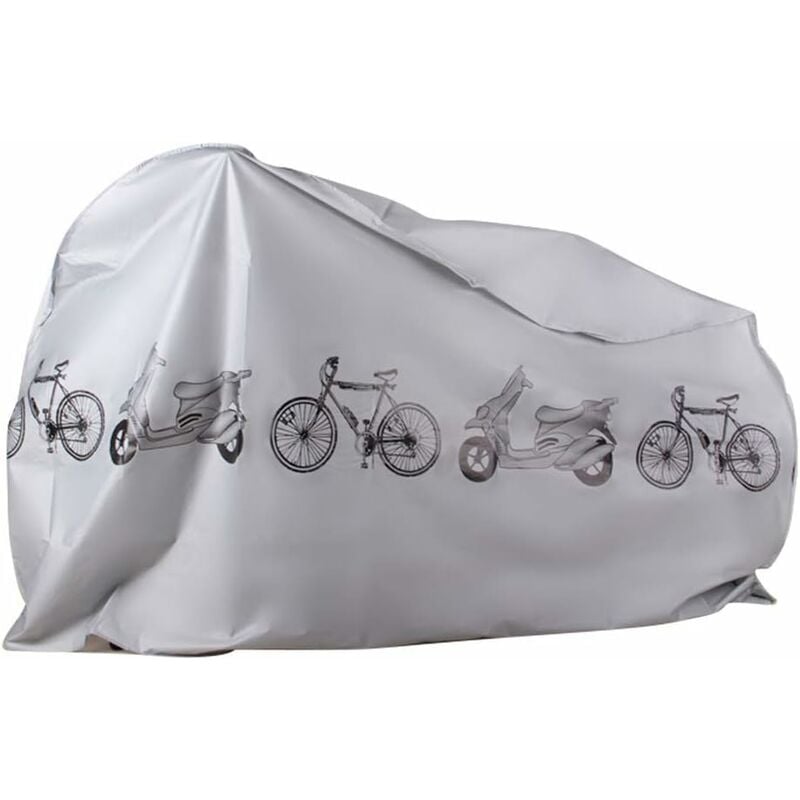 Housse de roue de vélo extensible, sac de rangement de protection de vélo  extérieur lavable à l'intérieur anti-poussière, anti-poussière