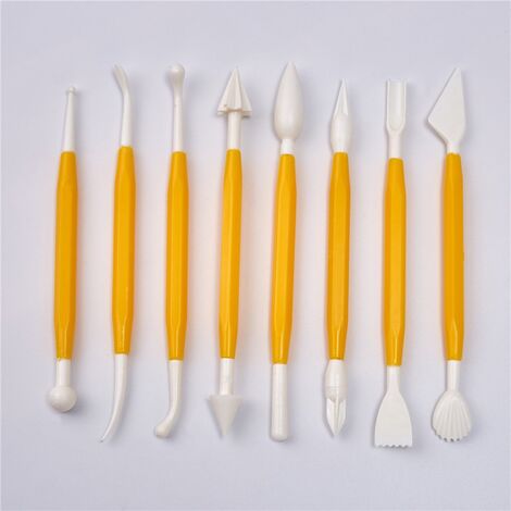 Petits outils de coupe d'argile polymère de 10cm pour modélisation couteau  à découper en tranches