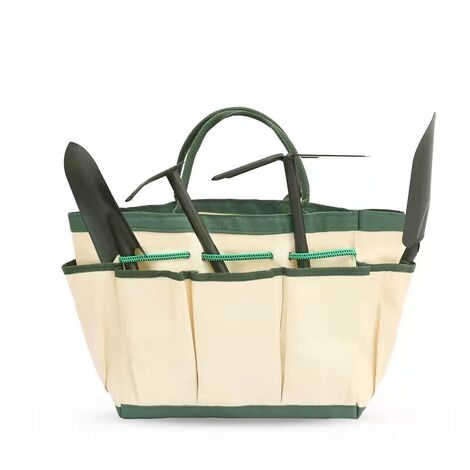 Sac de Rangement pour Outils de Jardinage avec 9 Poches, Sac à Outils de  Jardin pour Intérieur et Extérieur, Pochette de Jardinage Robuste,  Organisateur