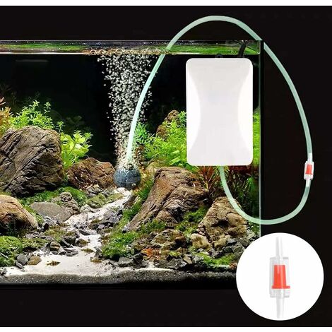 Clapet anti-retour 9 mm pour tuyau d'air pour aquarium et étang