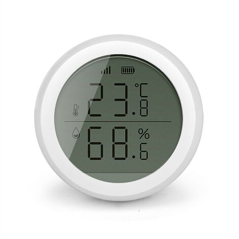 Thermomètre numérique avec capteur extérieur, température extérieure et  température intérieure avec capteur sans Fil, 1 pièce 13Treize