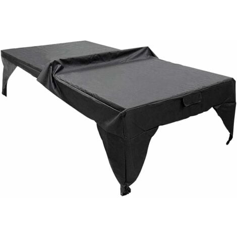 Housse de table de pingpong pliable et résistante à la poussière pour aire  de jeux -Triomphe