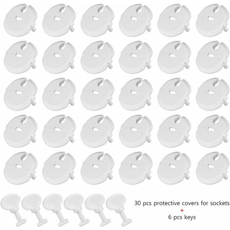 20) Cache Prise Bébé - Révolutionnaire Protections Électrique FLURYSAR  ProPrise: Mécanisme Tournant Adhésif 3M (sans Clés) Protection Prises Bebe,  Caches Prises Electrique, Sécurité Enfant, Mécanisme