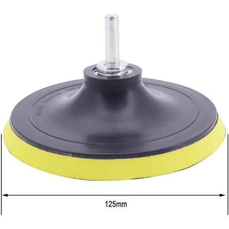 Plateau de ponçage velcro M14 D125mm pour meuleuse