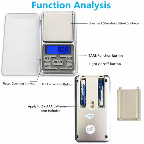 Buy TFA Dostmann MOCHI Kitchen scales digital Weight range=5000 g Turquoise