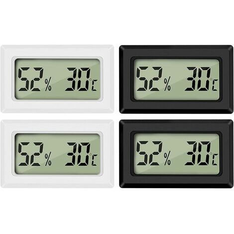4€63 sur Mini Thermomètre Hygromètre Moniteur de compteur