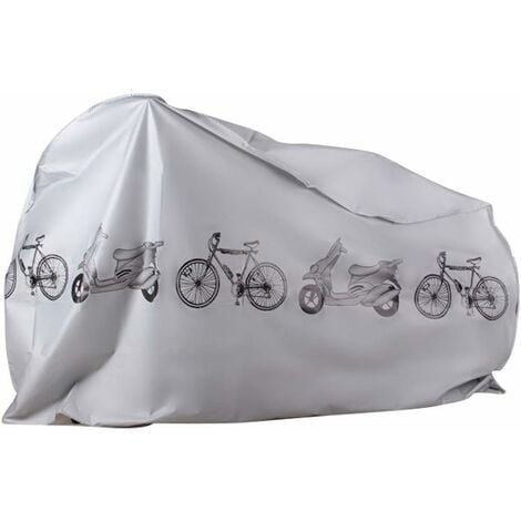 Housse de vélo UV Protecteur de stockage de vélos Bâche de